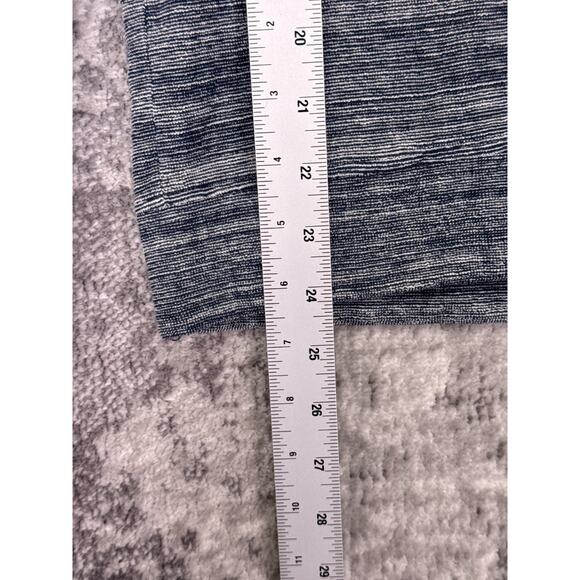 APC Sweater Medium Mens Indigo Blue Cotton Knit Crewneck - Picture 6 of 8